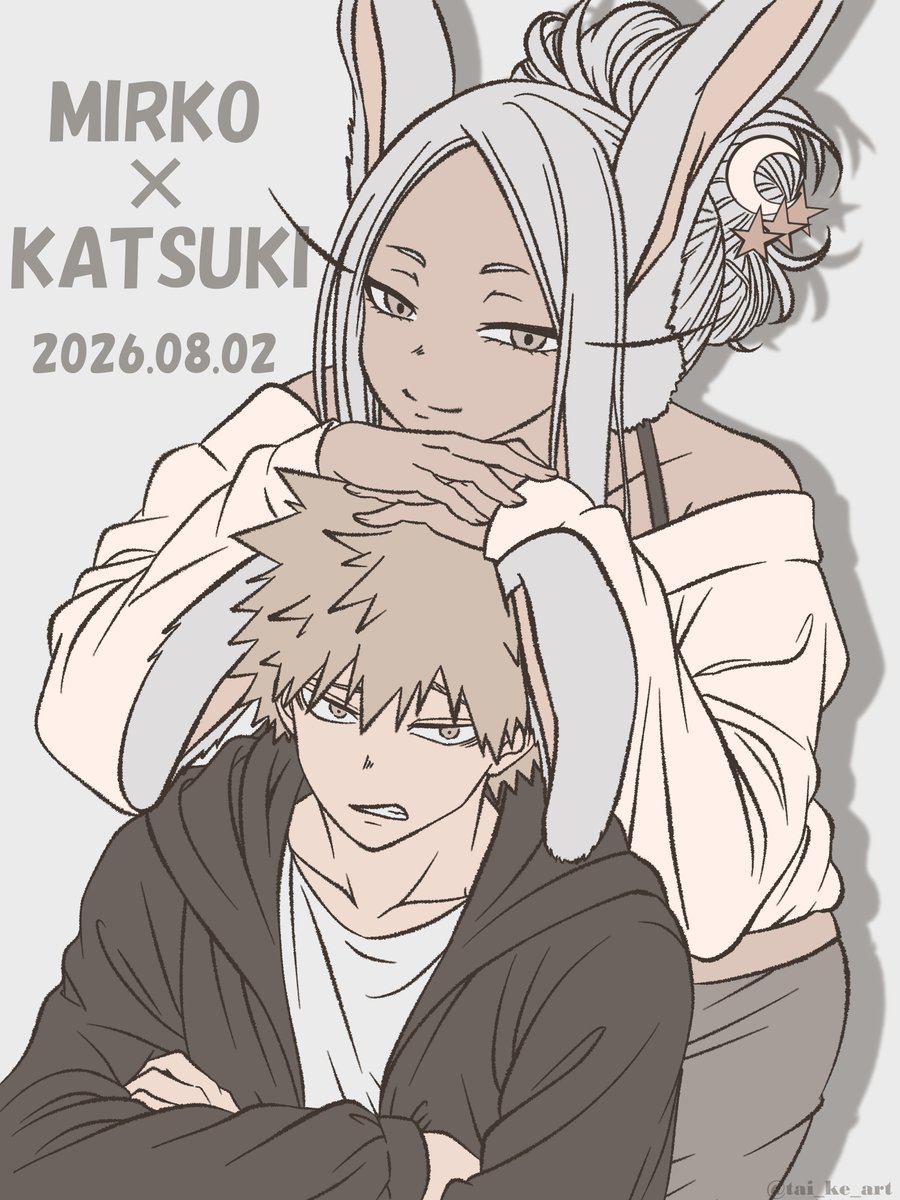 tai_ke_art's tweet photo. 勝己とミルコ
#MHA
#バニーの日 https://t.co/NMV3WaSSd4