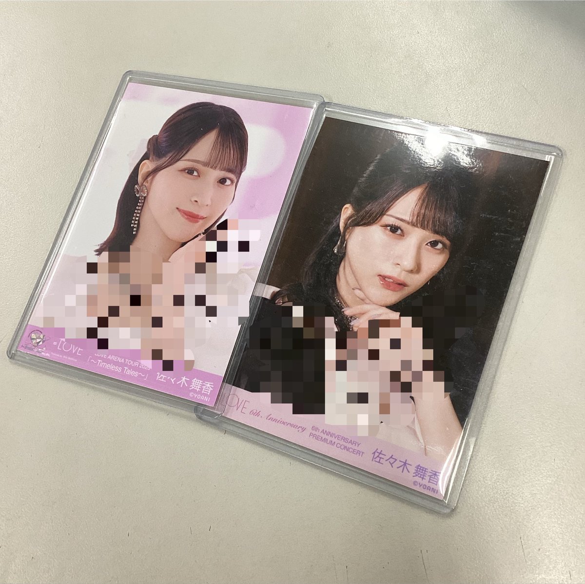 佐々木舞香さんなど=LOVEメンバーとクラコン声優の直筆サイン入りクリアファイル 佐々木舞香さんなど=LOVEメンバーとクラコン声優の直筆サイン入り