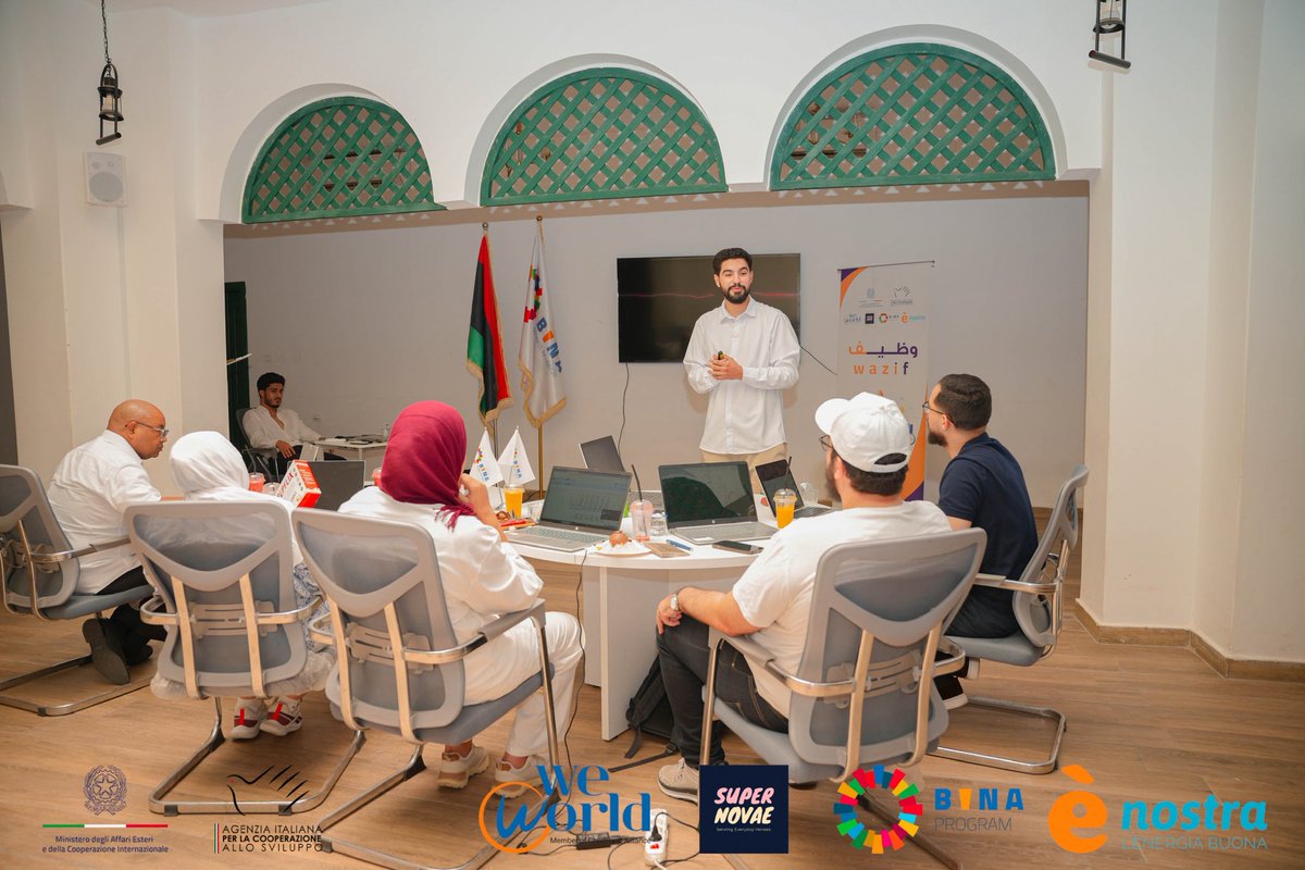 Bina_program's tweet photo. 🌟 انطلاق اليوم الأول من التحكيم النهائي لبرنامج “وظيف” لريادة الأعمال 🌟

انطلقت أعمال لجنة التحكيم لتقييم المشاريع المتأهلة في برنامج وظيف، حيث قدّم رواد الأعمال مشاريعهم أمام اللجنة، في خطوة مهمة نحو اختيار المشاريع الفائزة بالتمويل البذري. https://t.co/Zj1KVMUgmN