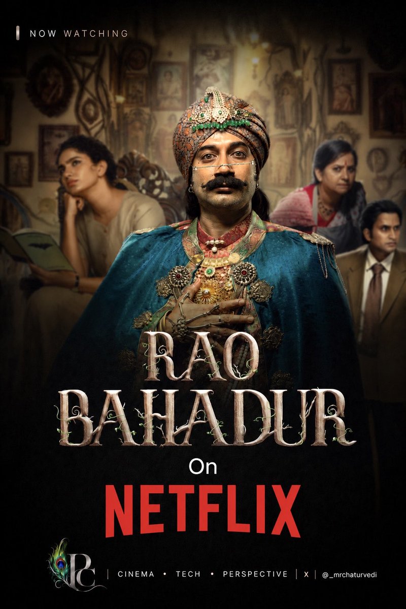 _mrchaturvedi's tweet photo. #Showtime | finally watching this gem.
#RaoBahadur https://t.co/K2nx9AK7Zy