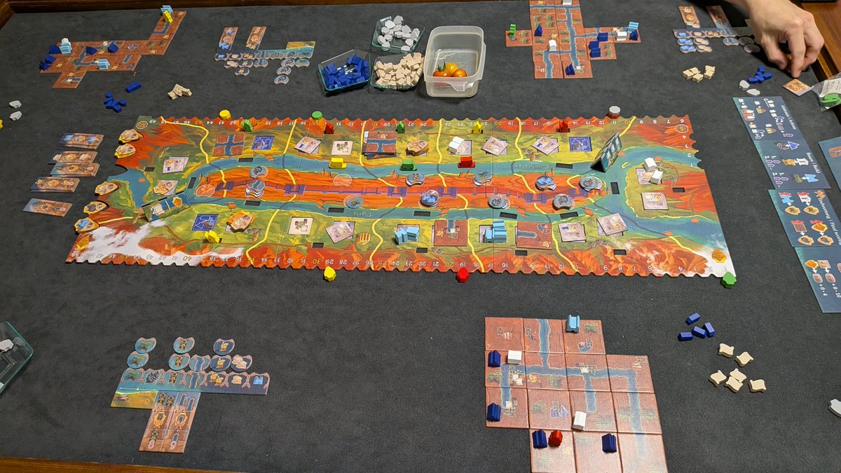 s9732's tweet photo. 2026/07/12に遊んだゲーム
💼Papyria/3p*2
・GWT：ニュージーランド/3p/初
・BIRTH/3p/初
①ルールミス(移動方法、旗タイル)を改め正しいルールでプレイできて満足
②久々のGWTはやはり勘所が全然分からず難しい…。
③適度に酒ゲーで楽しかった。

ありがとうございました！ https://t.co/BMkgr0B2fJ