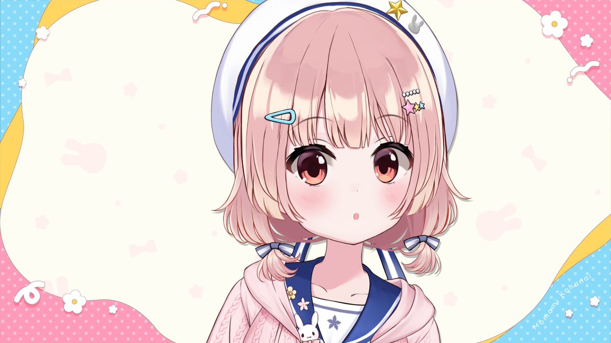 momomi_khni's tweet photo. かわいい更新です！
だいすきなマリンセーラー衣装のお披露目でした！

🔻本日のアーカイブ🔻
⋱ 🐰 #小花衣ももみ新衣装 お披露目⚓ ⋰【 #小花衣ももみ / #Vtuber 】 https://t.co/l3BIdcttl4
https://t.co/l3BIdcttl4 https://t.co/3hcW2e87hX