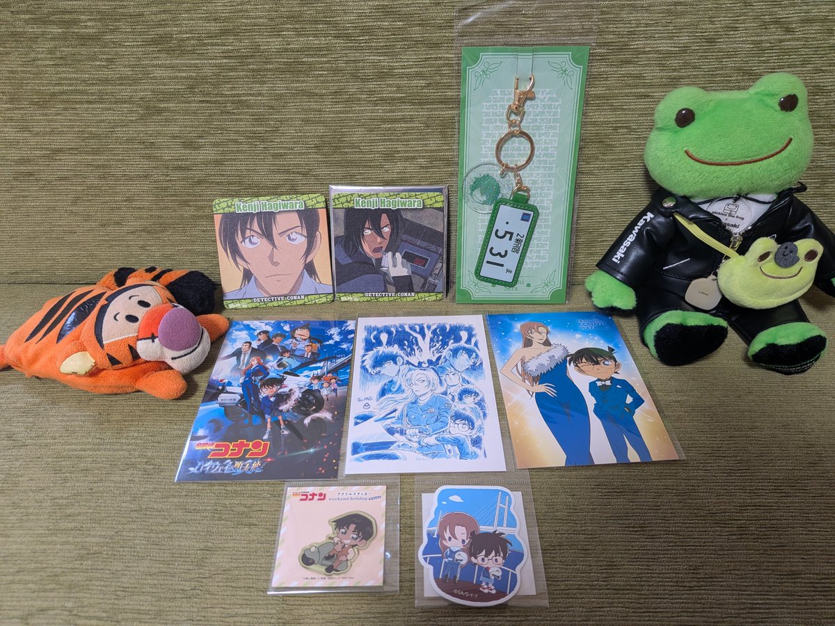 3tiggger3's tweet photo. 昨日分
たまたま発見してしまったが為に買っちゃうよね←
千早さんカッコよかったー
#一日一ﾃｨｶﾞｰ
#かえるのピクルス
#名探偵コナンプラザ https://t.co/Lrwunlhuoe