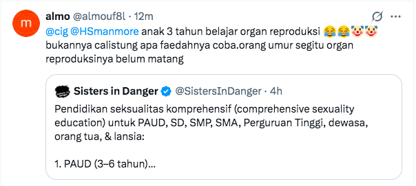 Sisters in Danger tweet media