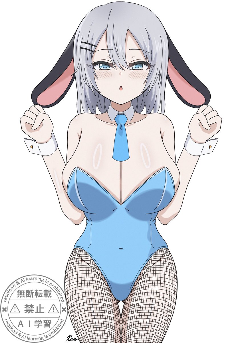 Rno_996's tweet photo. バニーの日
 #あおぎり高校美術部 https://t.co/p1nUj4Re01