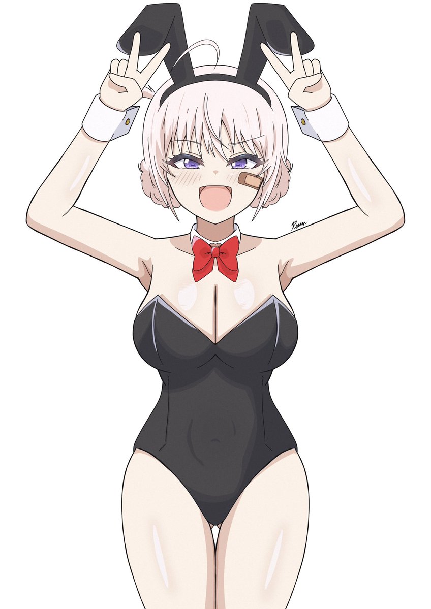 Rno_996's tweet photo. バニーの日
 #あおぎり高校美術部 https://t.co/p1nUj4Re01