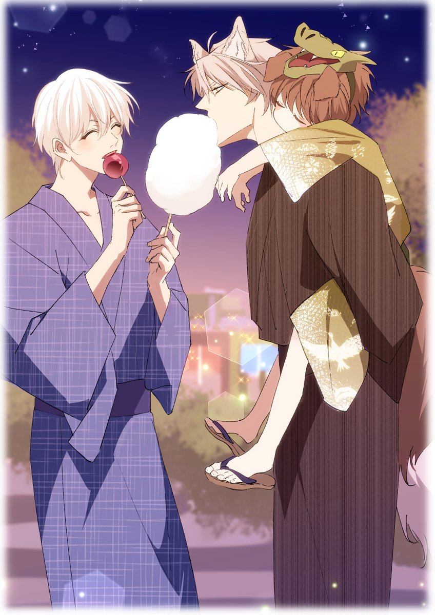 smkr_org's tweet photo. 夏祭りSP🏮🎆※if、夢オチ
（コミカライズ／巻き添えで異世界召喚されたおれは、最強騎士団に拾われる） https://t.co/taX9KhJ5CU