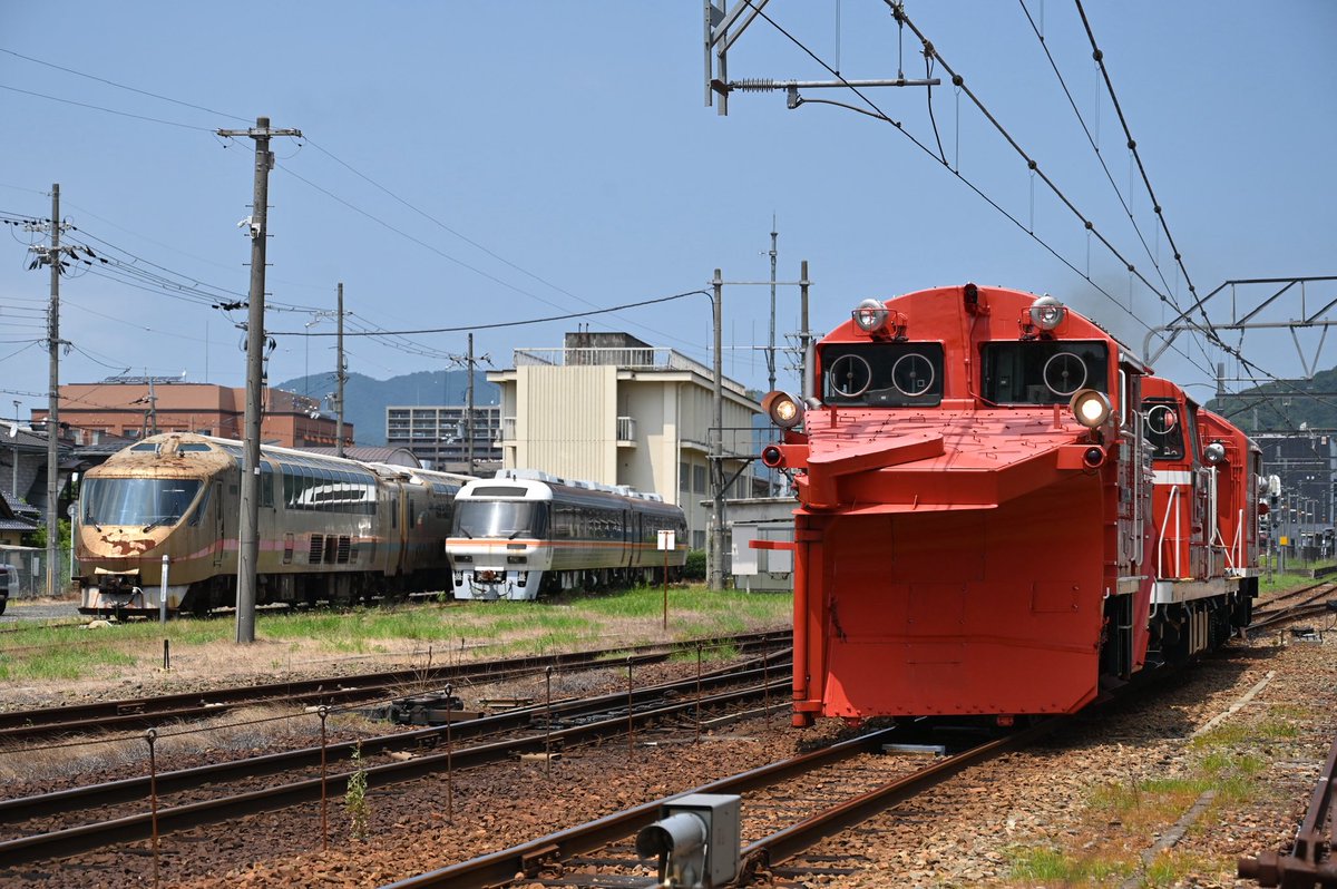 高山 8/2 後藤入場 DE15-1541 真夏の舞鶴線をラッセルが快走。 2012年までJR