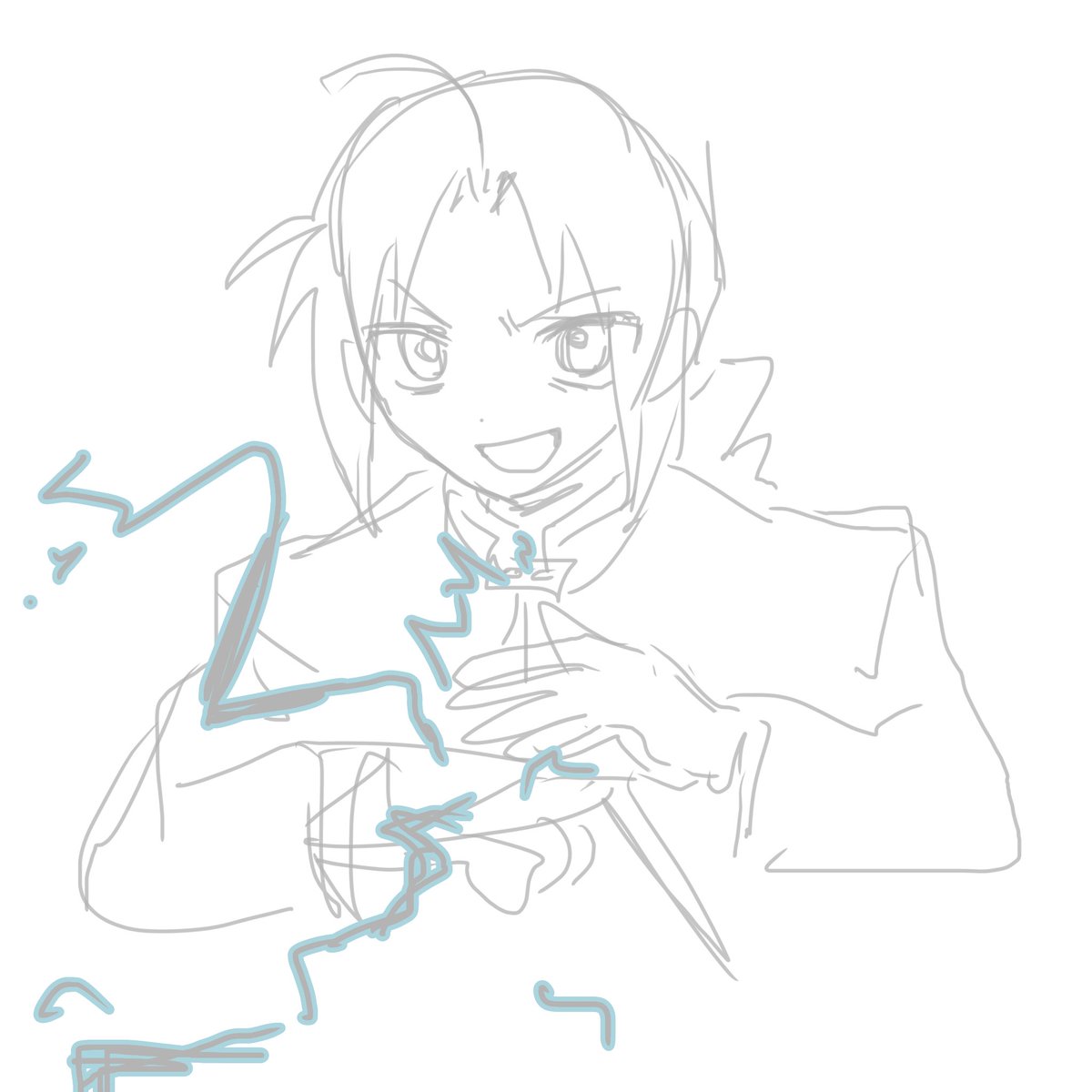 clllo_k's tweet photo. ハガレン見たよ https://t.co/unYztQWdEU