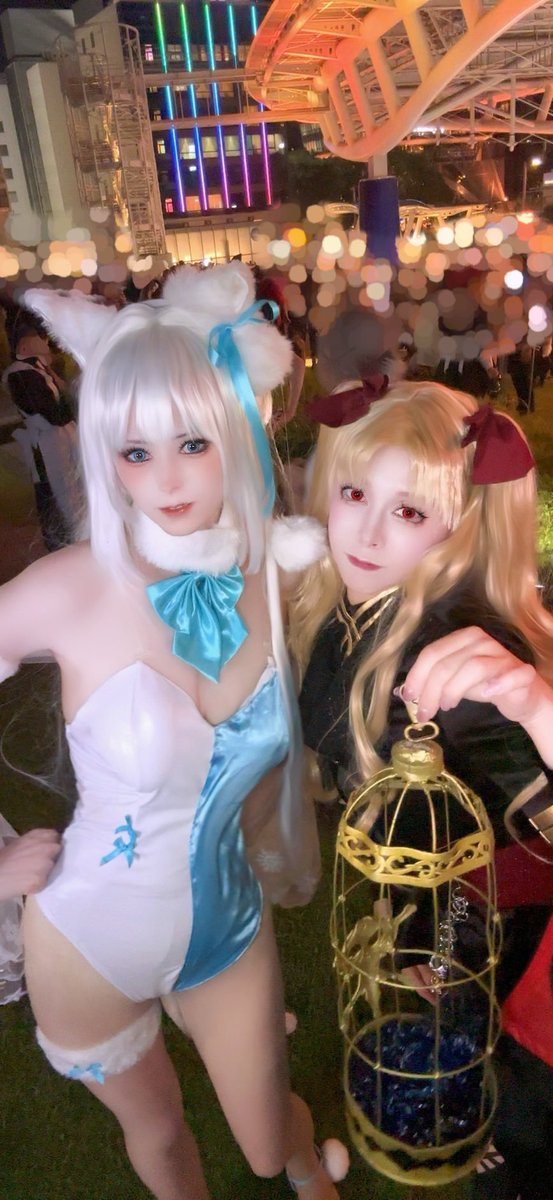arinkoeringi's tweet photo. ⚠️Cosplay

FGO
エレちゃん…@Kamatiti_Tokage 
ニキチ…さとみ

コスサミお疲れ様でした〜！
2日目はゲリラ雷雨で早め撤収でしたが、とても楽しかったです✨️

#コスサミ2026 #WCS2026 #コスサミ https://t.co/RIxSFRlK66