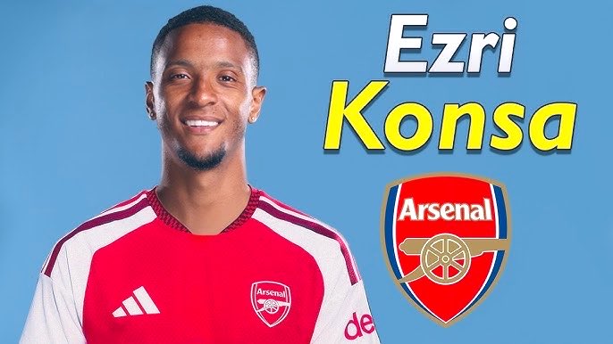 DeanJamesAFC's tweet photo. 🚨 || #Arsenal🏴󠁧󠁢󠁥󠁮󠁧󠁿 have reportedly submitted a €75m / £64.1m bid to Aston #Villa, for Ezri #Konsa [Via - @Estadio_ED]. https://t.co/yB3e0PGQtP