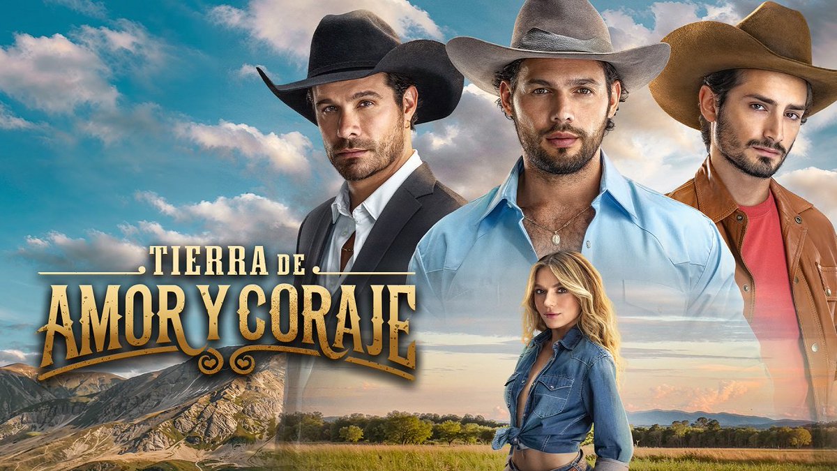 Hiago__Junior's tweet photo. Protagonizada por Brandon Peniche, Emmanuel Palomares e Emilio Osorio, #TierraDeAmorYCoraje estreia nesta sexta-feira (07) no ViX. Produção assinada por José Alberto Castro (#Rubi, #Teresa e #ADesalmada) a telenovela é uma adaptação da obra de Janete Clair https://t.co/N6n8AjSLMT