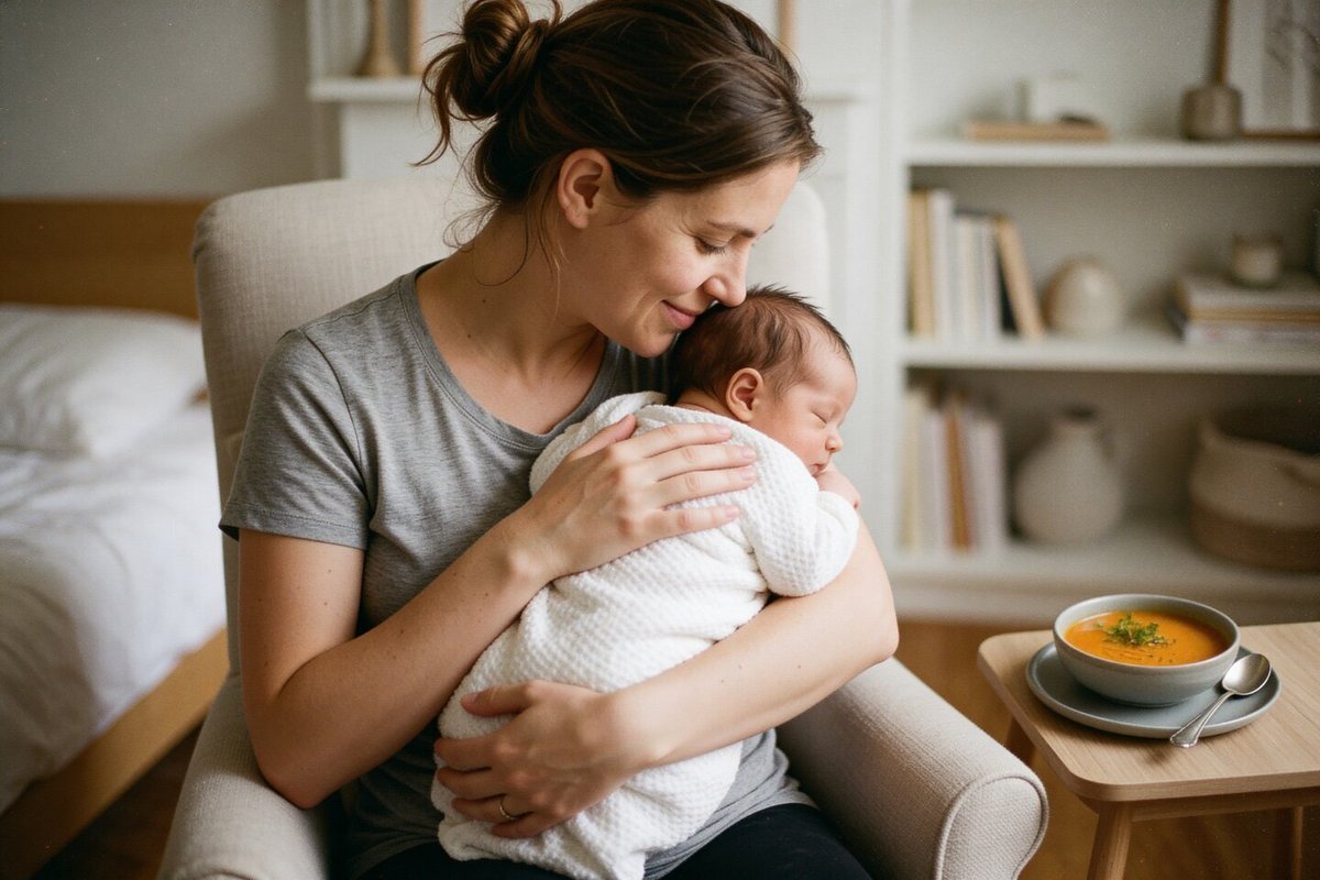 MothersFinests's tweet photo. Schenke frischgebackenen Mamis Zeit und Energie! Mit den Bio-Mahlzeiten von Mothers Finest wird das Wochenbett zum Genuss – direkt an die Haustür geliefert. Das perfekte Geschenk für die erste Zeit mit Baby. #wochenbettessen https://t.co/JlmuQn2lBN