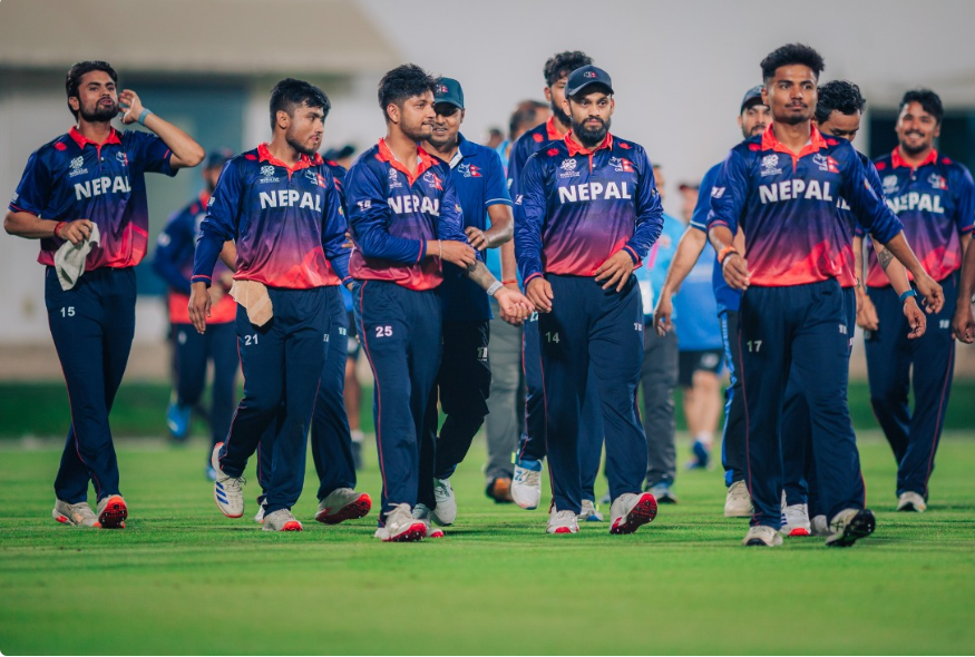 SportJantaParty's tweet photo. 🚨 Nepal have now lost 8 consecutive matches outside TU Cricket Ground. 🥶🇳🇵

Fans around the world say Nepal play like Australia at the TU Cricket Ground, but the moment they leave home, they suddenly remember they are not Australia anymore and start performing like Mongolia. 😅 https://t.co/EQDV40beG7
