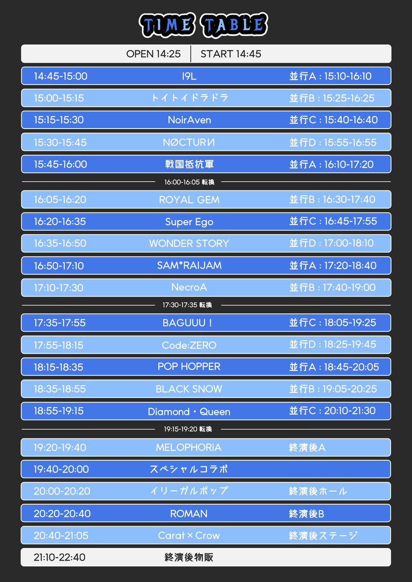 ctcw_info's tweet photo. 2026.08.19(水) @ S.U.B TOKYO
『Carat Party vol.26 -りく生誕祭!!-』
開催決定🎂💙

open/start : 14:25/14:45
ticket : 前売4,000円/当日4,500円(1D別)
🎫 https://t.co/sMFLGq3mb5
2026.08.10(月)22:40-販売開始 https://t.co/yDpyI4xZE1