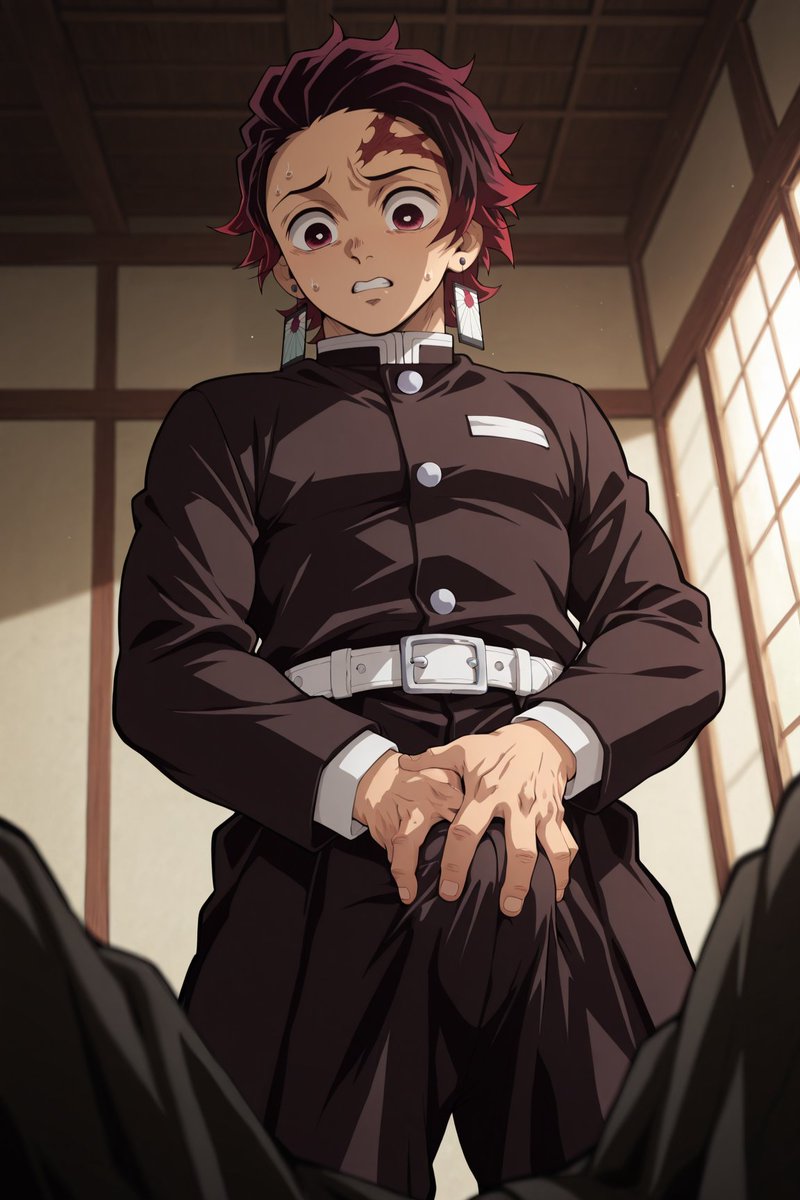 DantaFing's tweet photo. Kamado Tanjiro | Demon Slayer

#AIイケメン部 #NSFW #gay #yaoi #AIart #AIイラスト https://t.co/5NHAiV4yY5