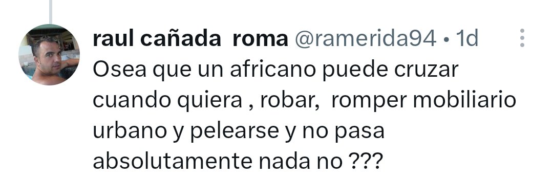 M_Shadow17's tweet photo. @ramerida94 @_ManuSanchez_ Estoy seguro de que Manu estará encantado de que un racista de mierda como tú deje de apestarle el teatro. https://t.co/jnM5rDBHYp