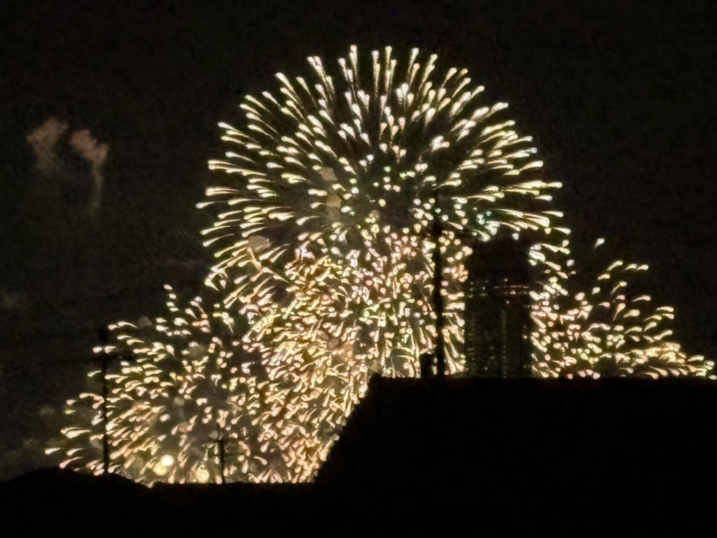 gtbluebeam's tweet photo. アレ？今夜ってりんくうで花火やったのか？ https://t.co/e0BBJgfeaQ
