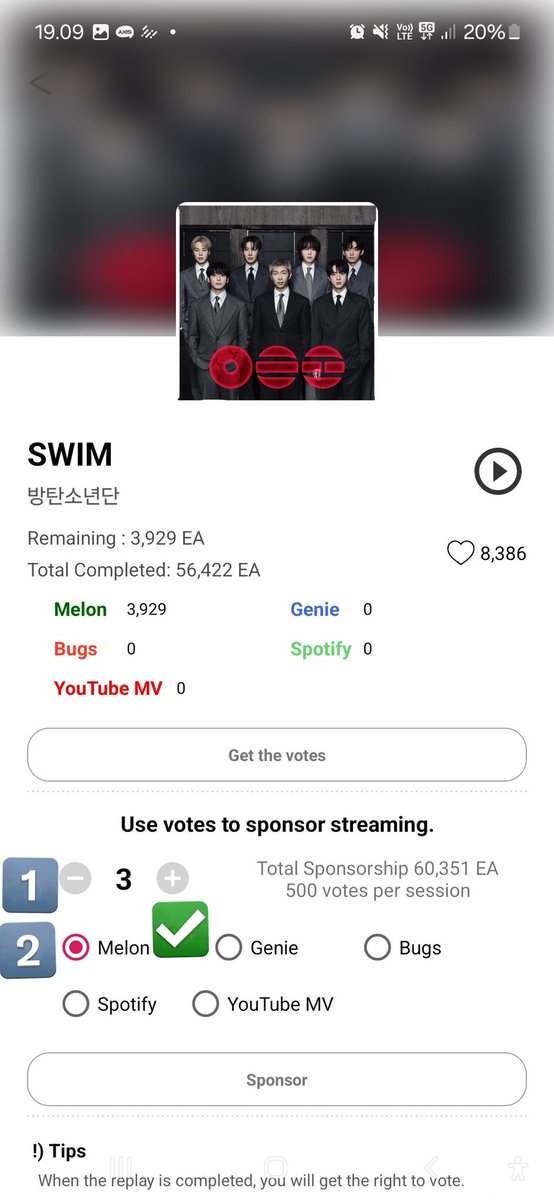 moociimociiluvv's tweet photo. K army semanngat pertahin digital bangtan 🙏 untuk yg diluar korea kalian bisa bantu lewat dukat pake sponsor streaming : 1 spomsor = 500vts https://t.co/ma3vFJ5IEH