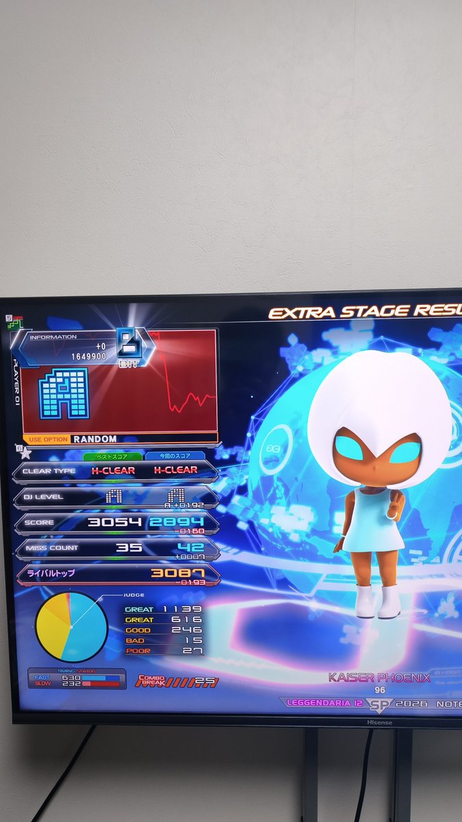 komaniya's tweet photo. リハビリ

よく考えたら下位エクハ埋め意味あるんか？
になったので地力S+再ハードし始めた

ありえん疲れた... https://t.co/jwWPE5DKTr