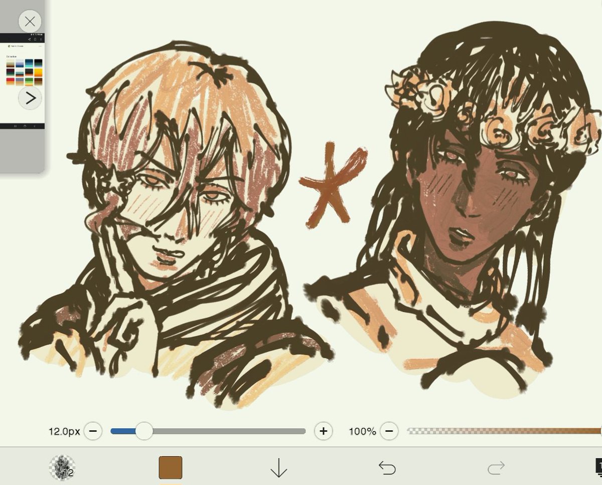 https_a_sim's tweet photo. Hi.. havent seen jojolands fanartf rom me in a while.. heres a doodle of the siblings.. #jojolands #jjba https://t.co/qF82eG6qo7
