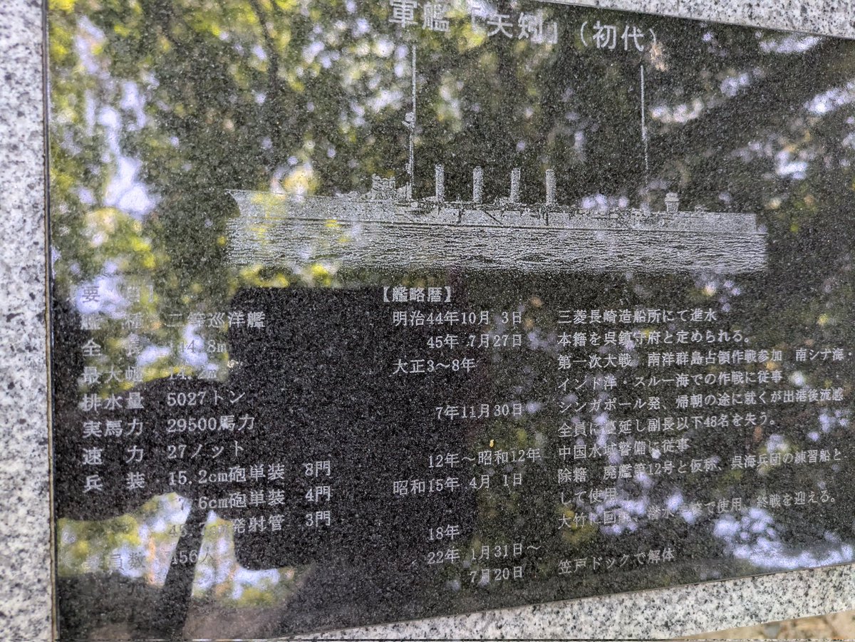h_yassy's tweet photo. 海無し市岡崎市に軍艦にまつわる神社があるとは知りませんでした（矢作神社） https://t.co/Nds2AleOYA