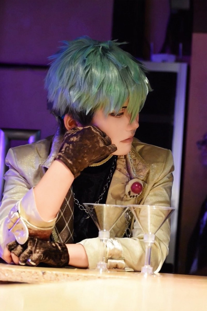 iiiixmr's tweet photo. ATCいました〜！
久遠と一緒に撮影してもらった🦌🍸💚
 #アコスタATC https://t.co/xYwFPc5Dpn