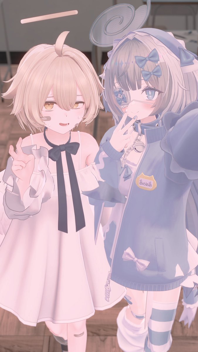 nayutuki_vr's tweet photo. 「さなさなもちゃんと笑って～！」
「へへっ…」 https://t.co/7dSnYKSkgp