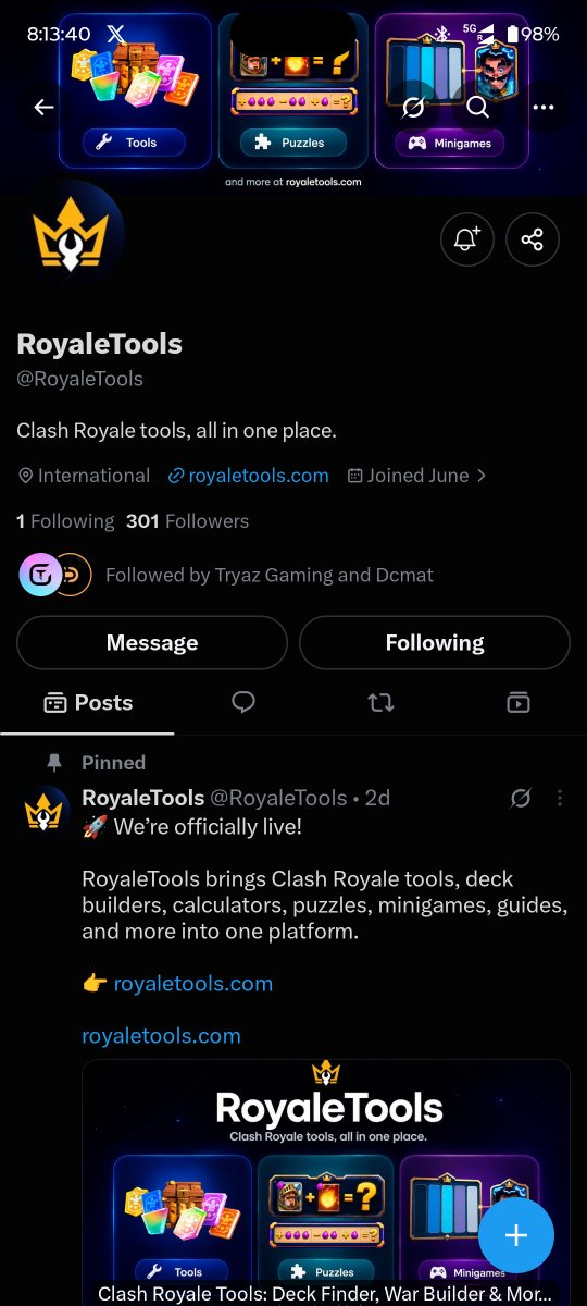 lebronishere4cp's tweet photo. @Dcmat @RoyaleTools That first tower skin 🔥 https://t.co/4ZTc3tKt1i