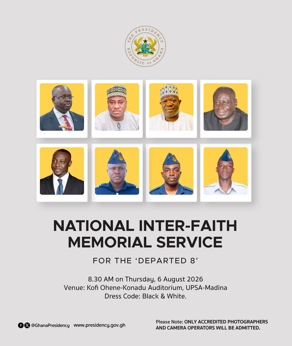 GhArmedForces's tweet photo. Honouring the memory of the Departed 8. May their souls rest in perfect peace. https://t.co/vxRY8eWDAO