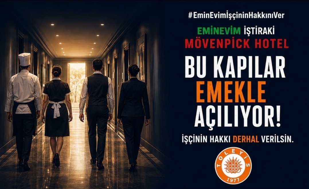 FulyaBatman's tweet photo. Emekçinin yüzünün güldüğü yerde hizmet kalitesi de yükselir. Gelin bu süreci uzlaşıyla tamamlayalım.
#EminEvimİşçininHakkınıVer
@eminevim @EminevimInsaat @MovenpickAsia https://t.co/0ieOD5zccF