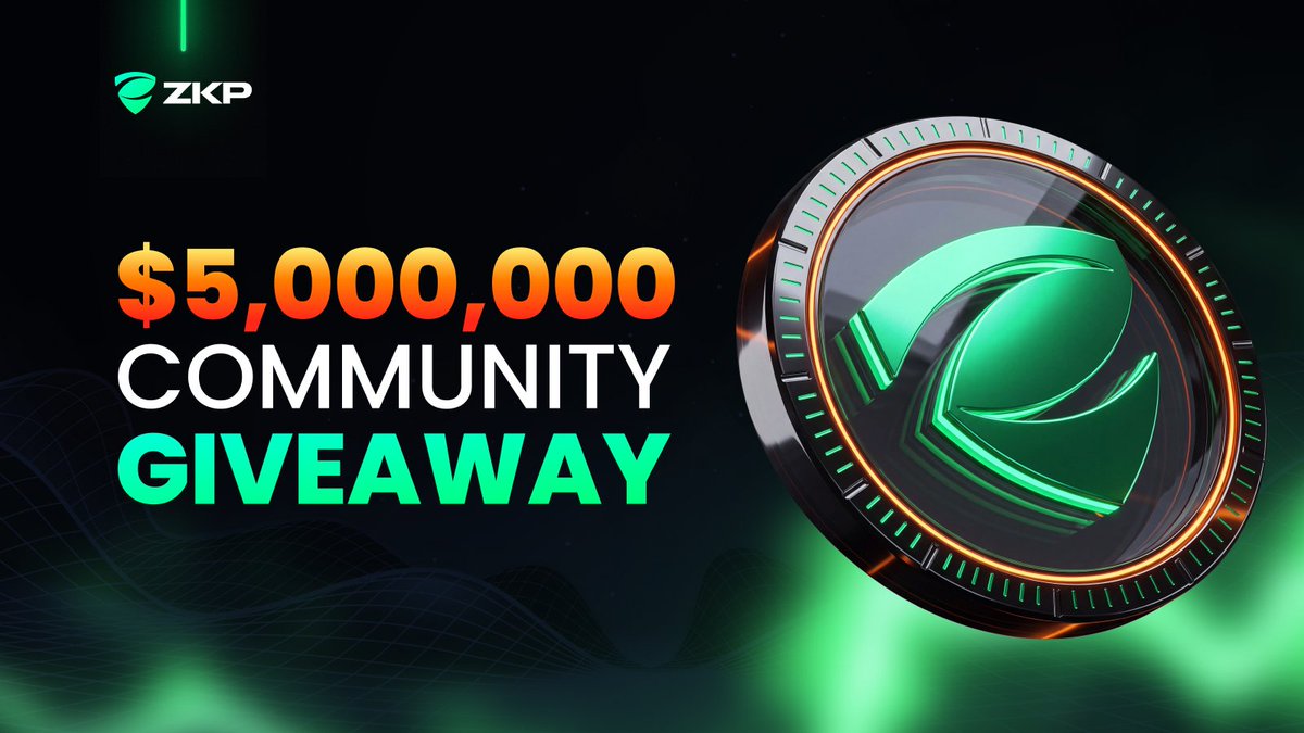 Invest_Network_'s tweet photo. 🎁 $5,000,000 COMMUNITY GIVEAWAY

Five million reasons to be part of what's coming.
The ZKP community isn't just watching the future unfold.

🚀 $5M Giveaway
🧠 AI-powered infrastructure
🔐 Privacy-first technology
⚡️ Built for the next era of Web3

👉 https://t.co/iYVdjNQjPz https://t.co/lWxGkojHwR