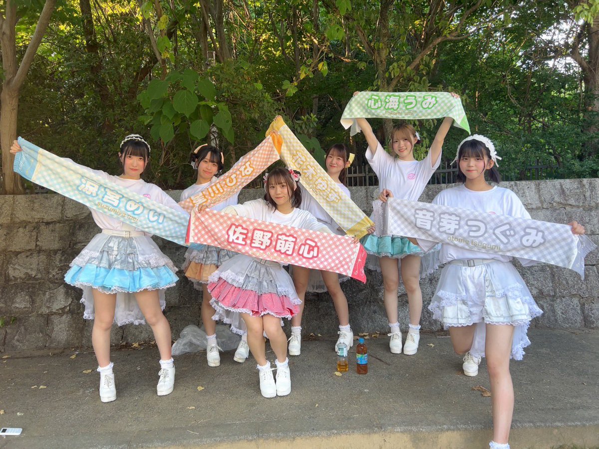 本日2本目 服部緑地野外音楽堂にて GIRLS SUMMER SPLASH! でした