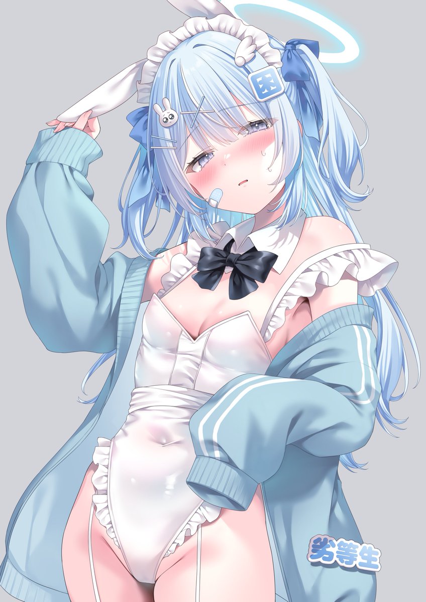 kmr_7m's tweet photo. へなちょこバニーでもいいですか？🩵
 #バニーの日 https://t.co/53AHICtjYN