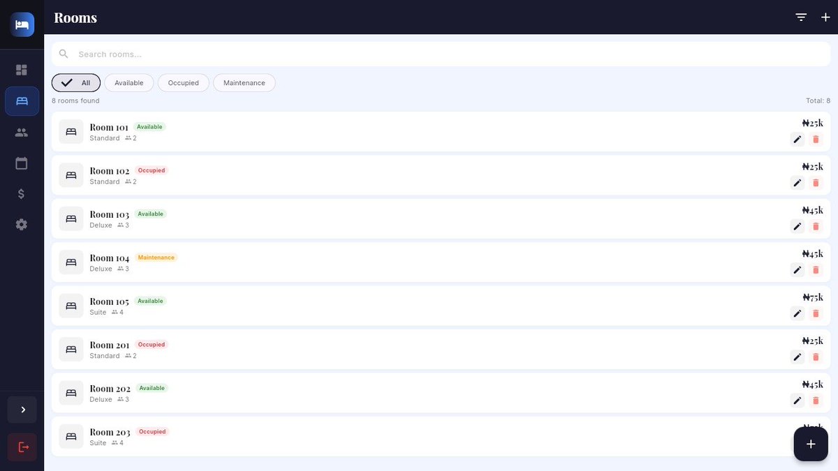 HassanRa_'s tweet photo. In Nigeria, we are always battling with epileptic power supply and poor internet, that's why I decided to create a hotel management app that works fully offline without the internet. Using flutter as my frontend. https://t.co/ih46IVbYUI