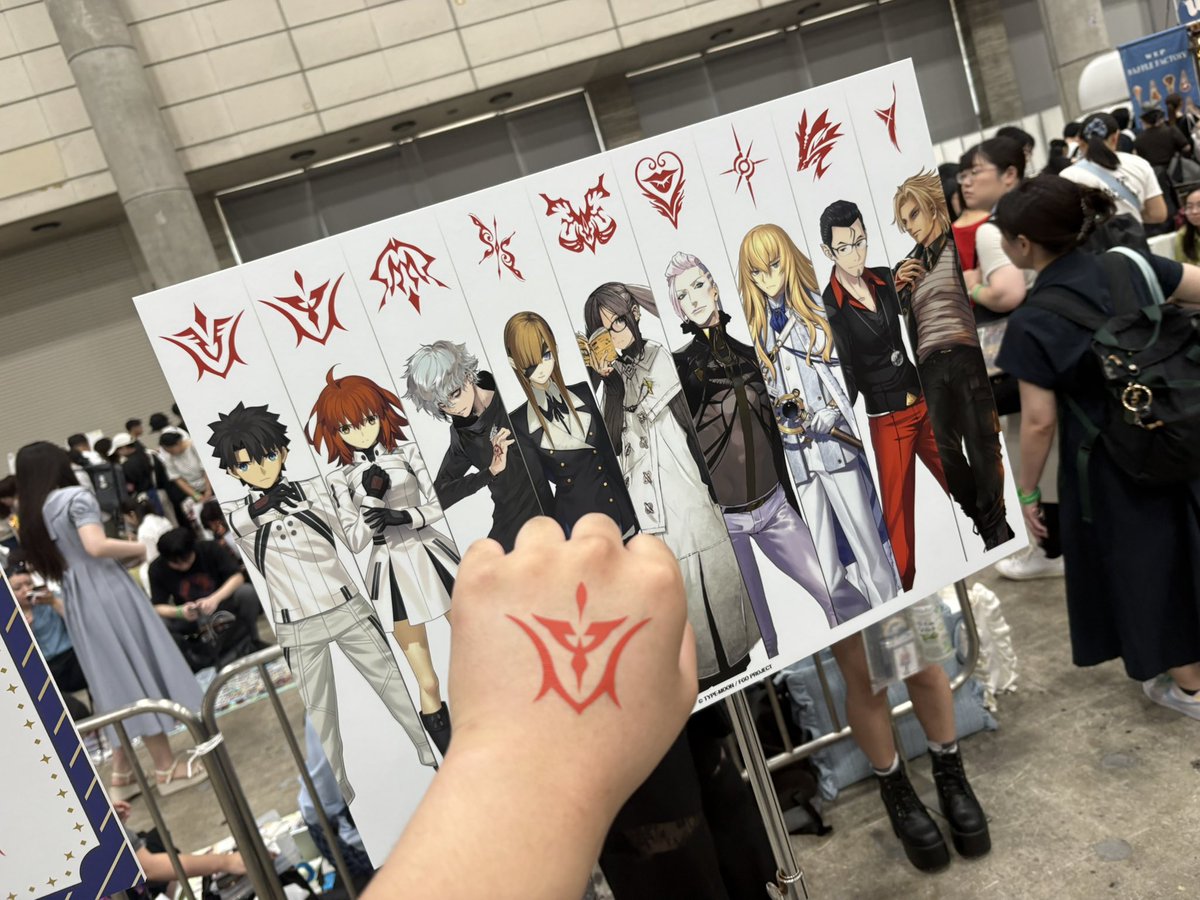 uminohas's tweet photo. ダ・ヴィンチちゃん…好きだ…😭
めちゃくちゃ楽しかったFGOフェス… https://t.co/dyZUa1R8kQ