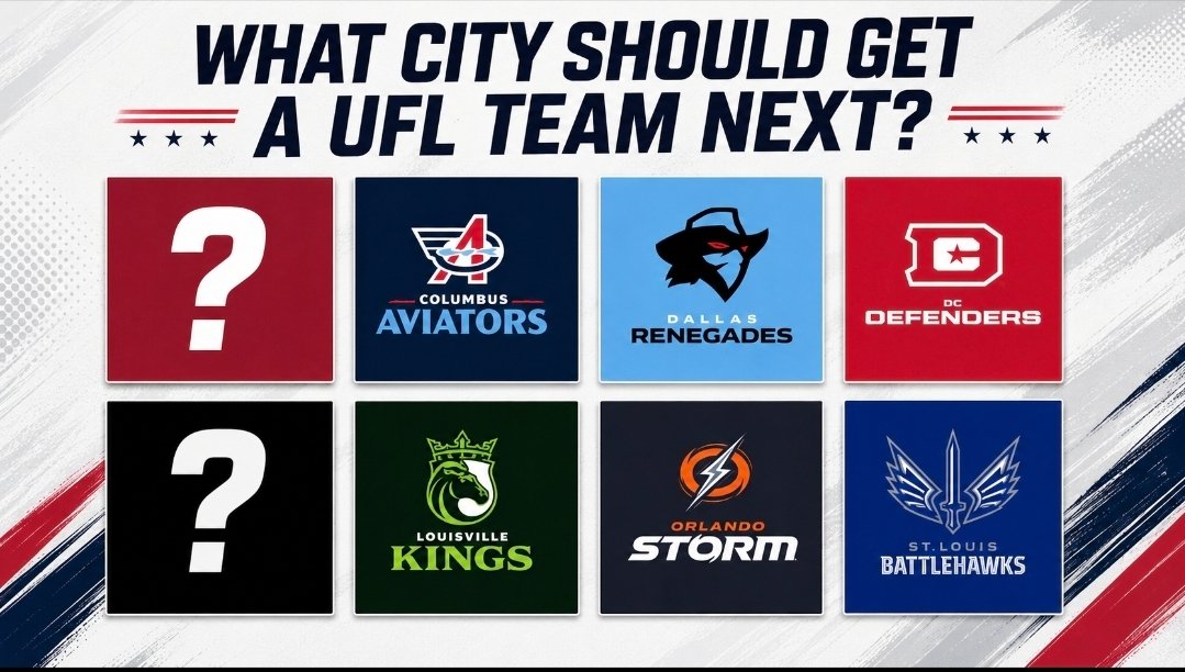 ProCatchYT's tweet photo. UFL 2027 https://t.co/PPOPMKBt2g