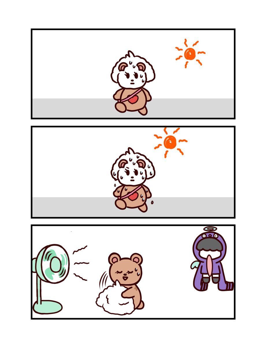 reina_maknaes's tweet photo. 猛暑☀️ https://t.co/jttwoSSFAs