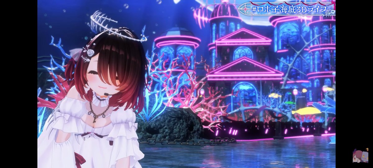 ract_F's tweet photo. はいはいロボ子さん
#ロボ子海底3Dライブ https://t.co/ppsX8MTtCd