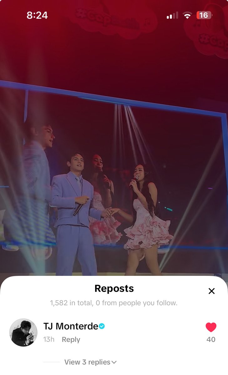 iamfairylilac's tweet photo. tj monterde reposted videos of capeath singing “teka lang” ✨

#CapEath https://t.co/CqEcMuT1lG