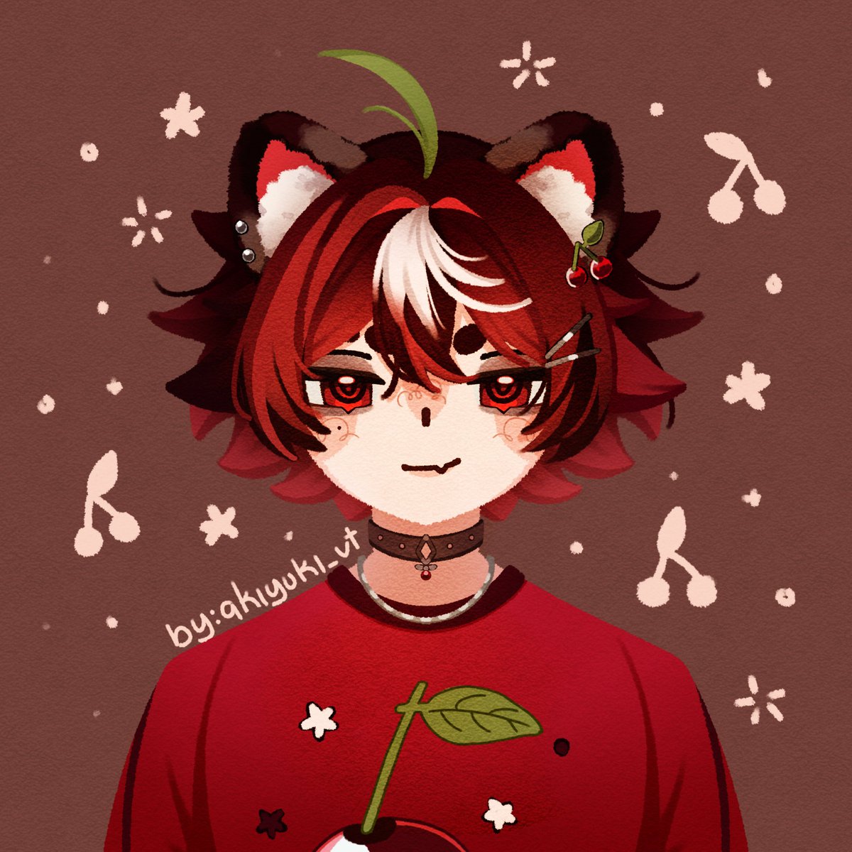 akiyuki_VT's tweet photo. fanart for @cerisevt_  !!
#fanart #vtuber https://t.co/gRbaDNlzYi