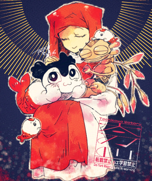 watabo2020's tweet photo. 描いたのは島編連載当時ですが今年祝劇場版ということで
＃異界入り2026　＃SIREN2026 https://t.co/6CKSBbu3KW