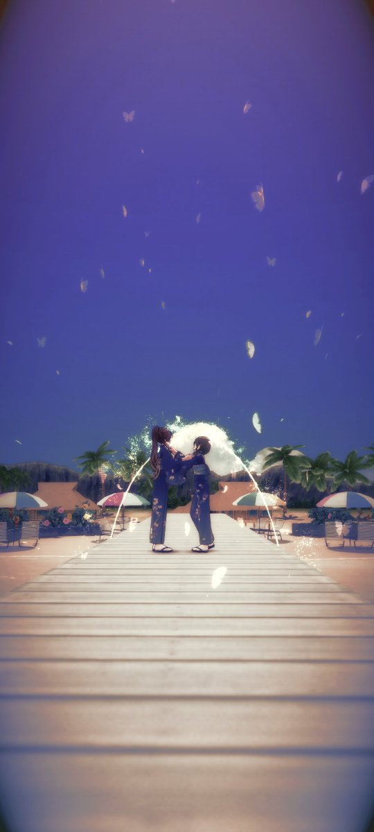 Naiyaaaaaaaa01's tweet photo. 【あの子と一緒に…】
#シャニソンファッションショー
#きみと夏祭り部門 https://t.co/1yKfj3iSdi