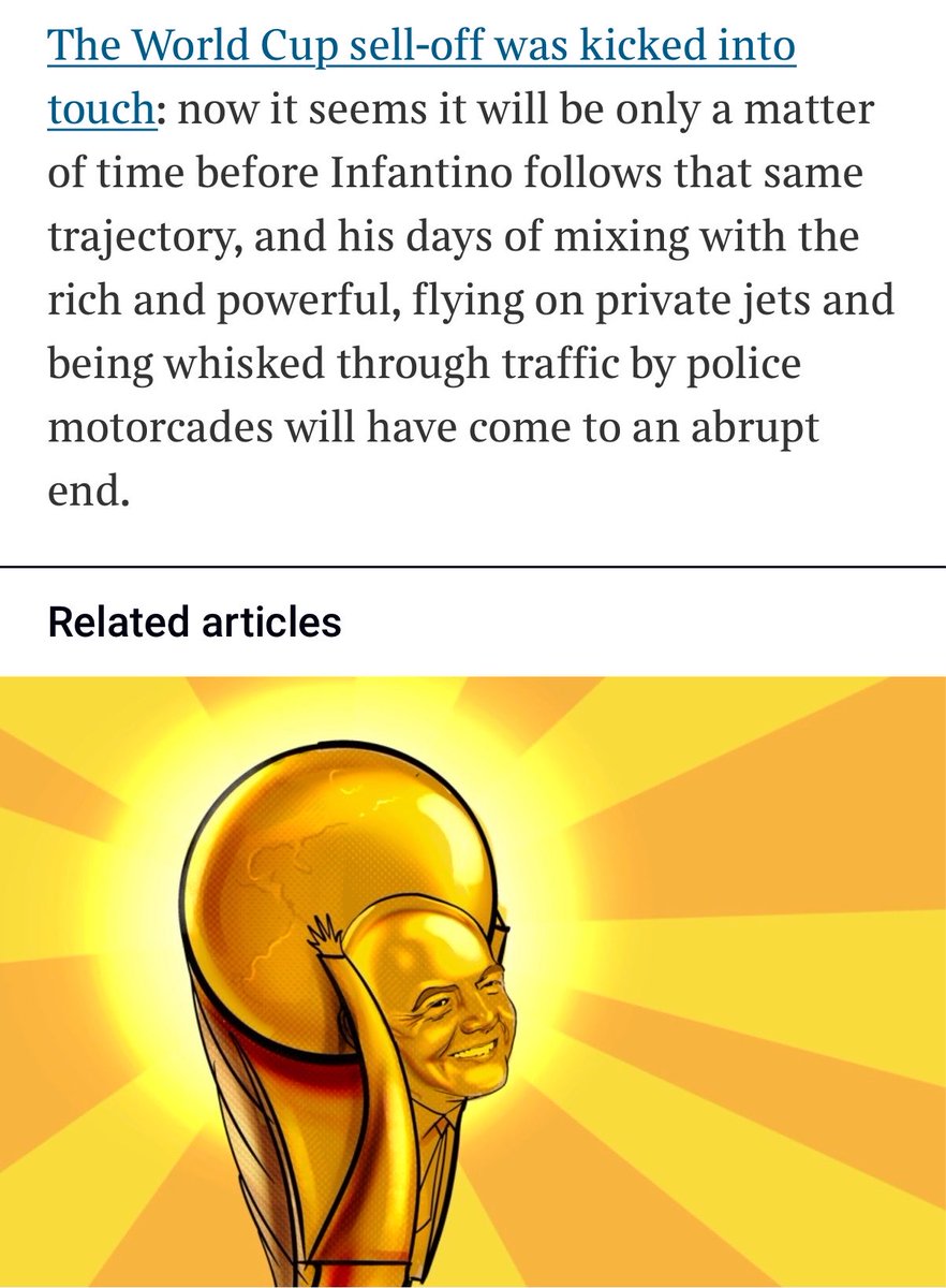 ElMengem's tweet photo. Martyn’s reporting on this scandal is worth the subscription fee alone, but for those who can’t access, just some of the highlights of this wonderful article. https://t.co/HsFOF2jfnA