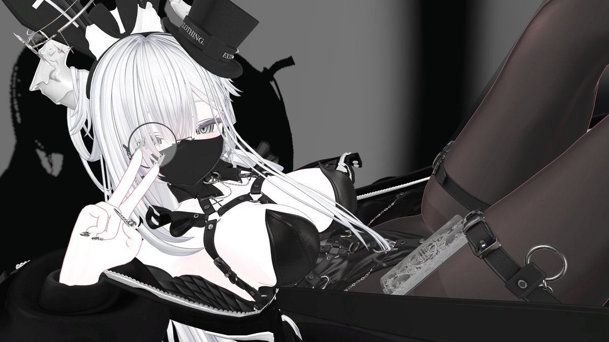 rabbitorder70's tweet photo. 今日のぶいちゃはバニーの日ってことで唯一バニー改変をしているルルネちゃんでした https://t.co/CvT9KdT7EW