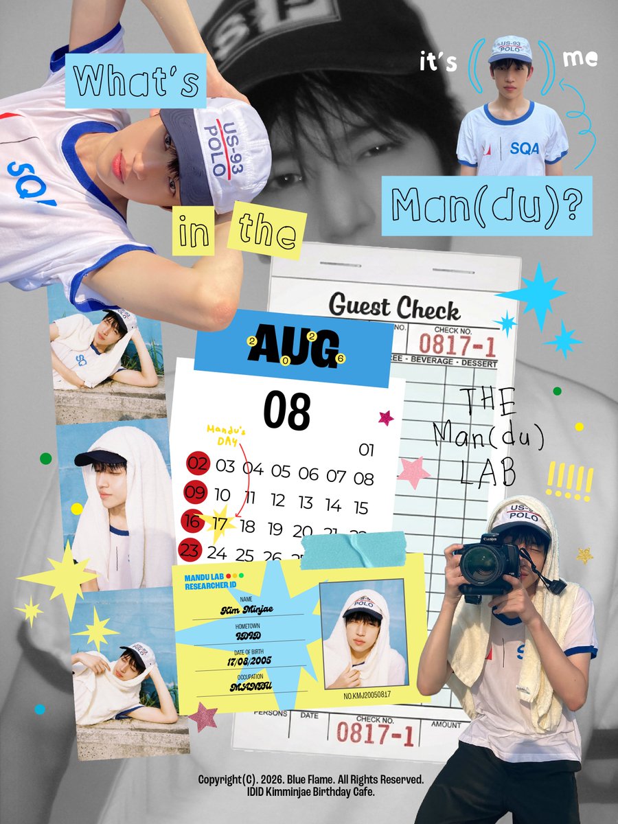blueflame_mj's tweet photo. › 🥟🥢 .ೃ
𝚠𝚑𝚊𝚝’𝚜 𝚒𝚗 𝚝𝚑𝚎 𝚖𝚊𝚗(𝚍𝚞)?

𝟮𝟬𝟮𝟲.𝟬𝟴.𝟭𝟳
𝖼𝖺𝖿𝖾 𝖽𝗈𝗋𝖾𝗆𝗂

#왓츠인더_만두
#김민재 #KIMMINJAE #아이딧 #IDID https://t.co/vqgkDJO1lt