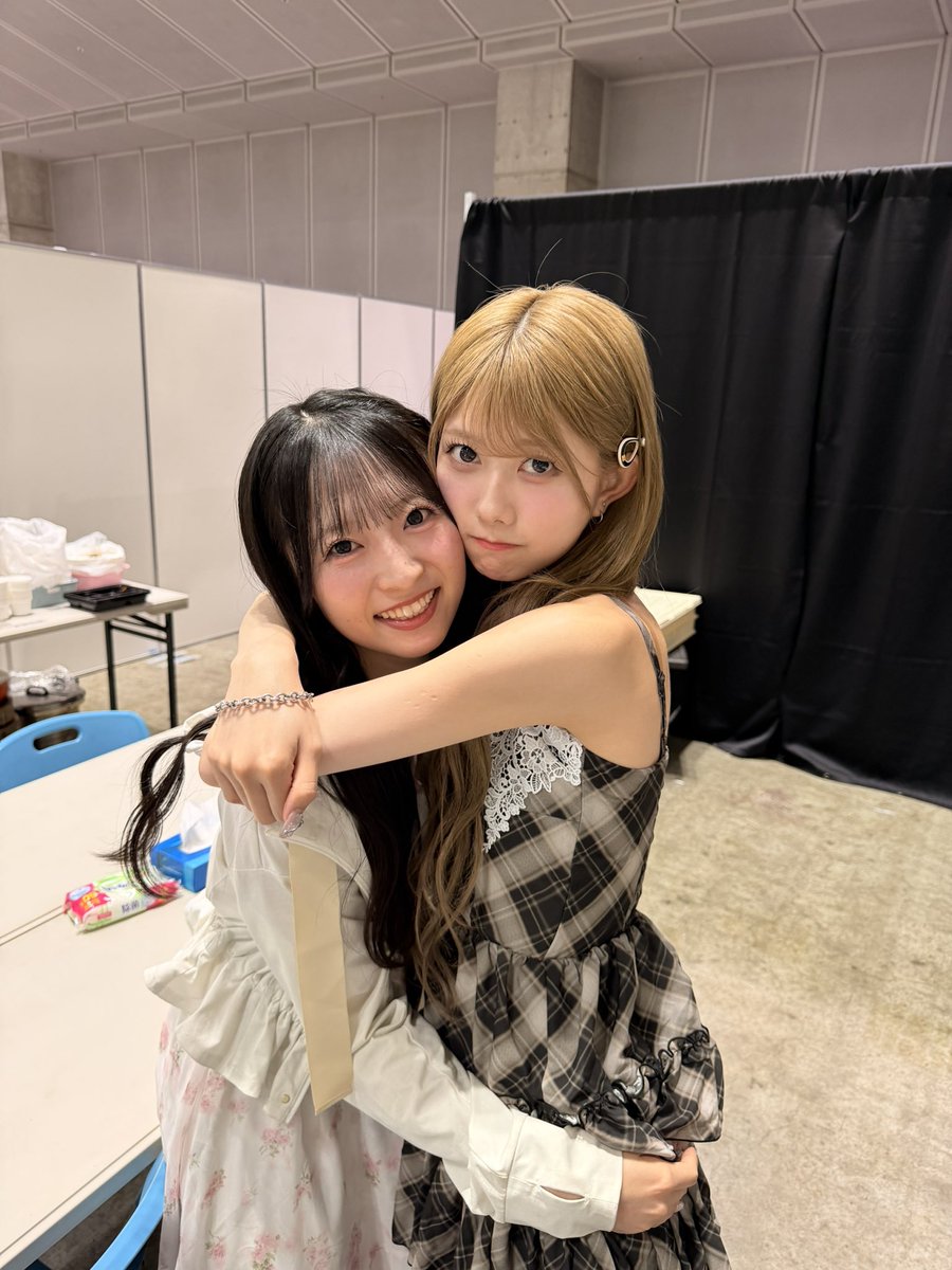 握手会2日間、ありがとうございました！ #千葉恵里 #徳永羚海 #秋山