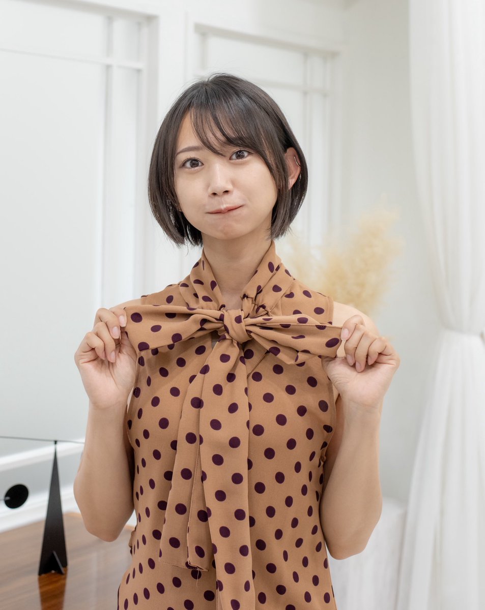 sui_FL5's tweet photo. 2026.7.05 菜々子の日第二部①〜④
モデル　相沢菜々子さん
2部の衣装も似合っていました。
やはりショートヘアの菜々子さんめっちゃ似合う。破壊力凄まじい
#アイズ撮影会 
#相沢菜々子
#相沢写真部
#相沢菜人達 https://t.co/dv5BoZDQR0