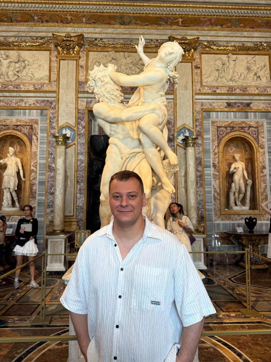 VASILIS_LIVE's tweet photo. My eyes are happy. 🥹🤍✨

#GalleriaBorghese #Rome #Italy https://t.co/iBXYm5gTnr