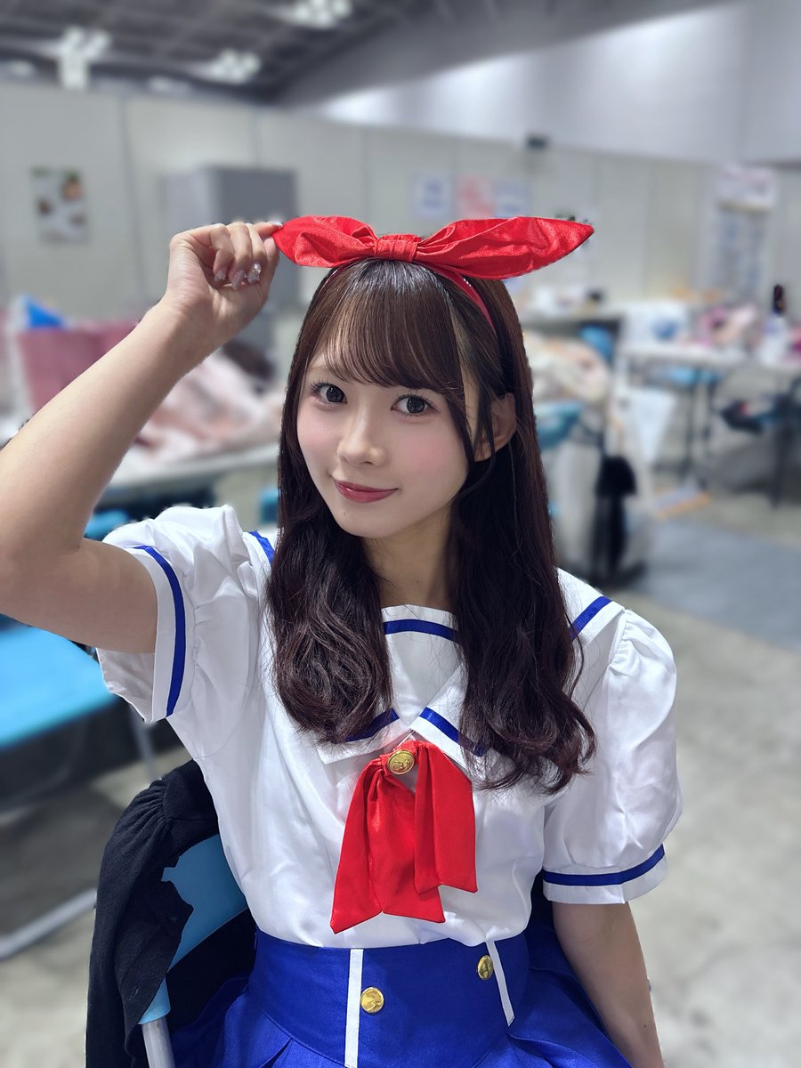 yuki_ota0327's tweet photo. #AKBが好きish 握手会2日目
今日はゆいちとお揃いの
アイカツの夏制服でした🤍

2日間沢山の方に足を運んで頂けて
優しすぎる皆さんのお陰であっという間でした😭
暑い中会いに来てくださり
本当にありがとうございました❕
沢山水分をとって身体を休ませてね…♡

この後は２３：００～柱night
よろしくおねがいします🫶🏻